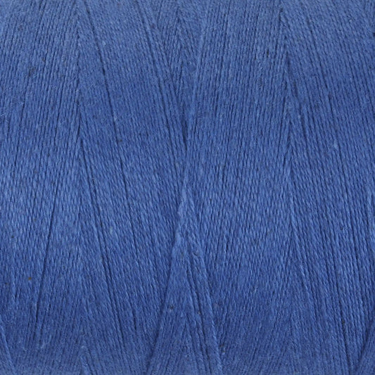Ashford Cottolin 8/2 Cone color Dazzling Blue 846