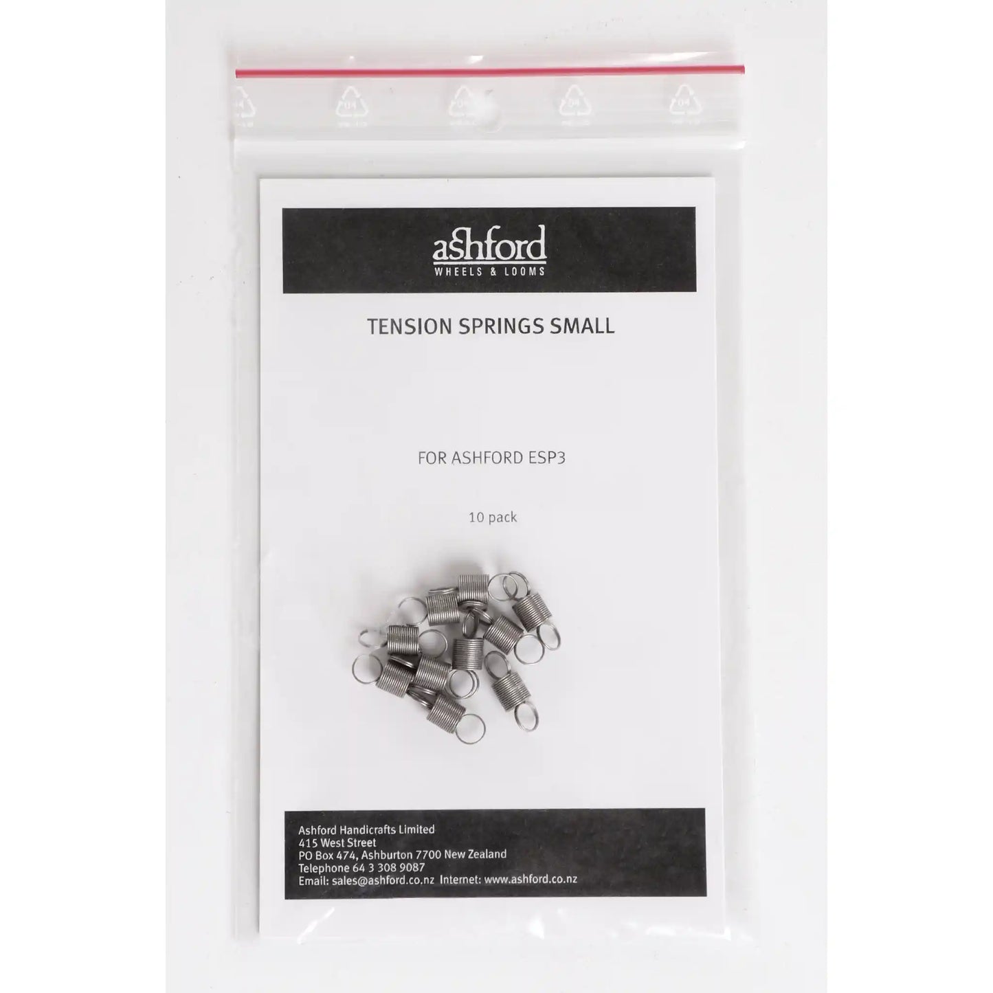 Ashford E-Spinner 3 Tension Springs - 10 pack