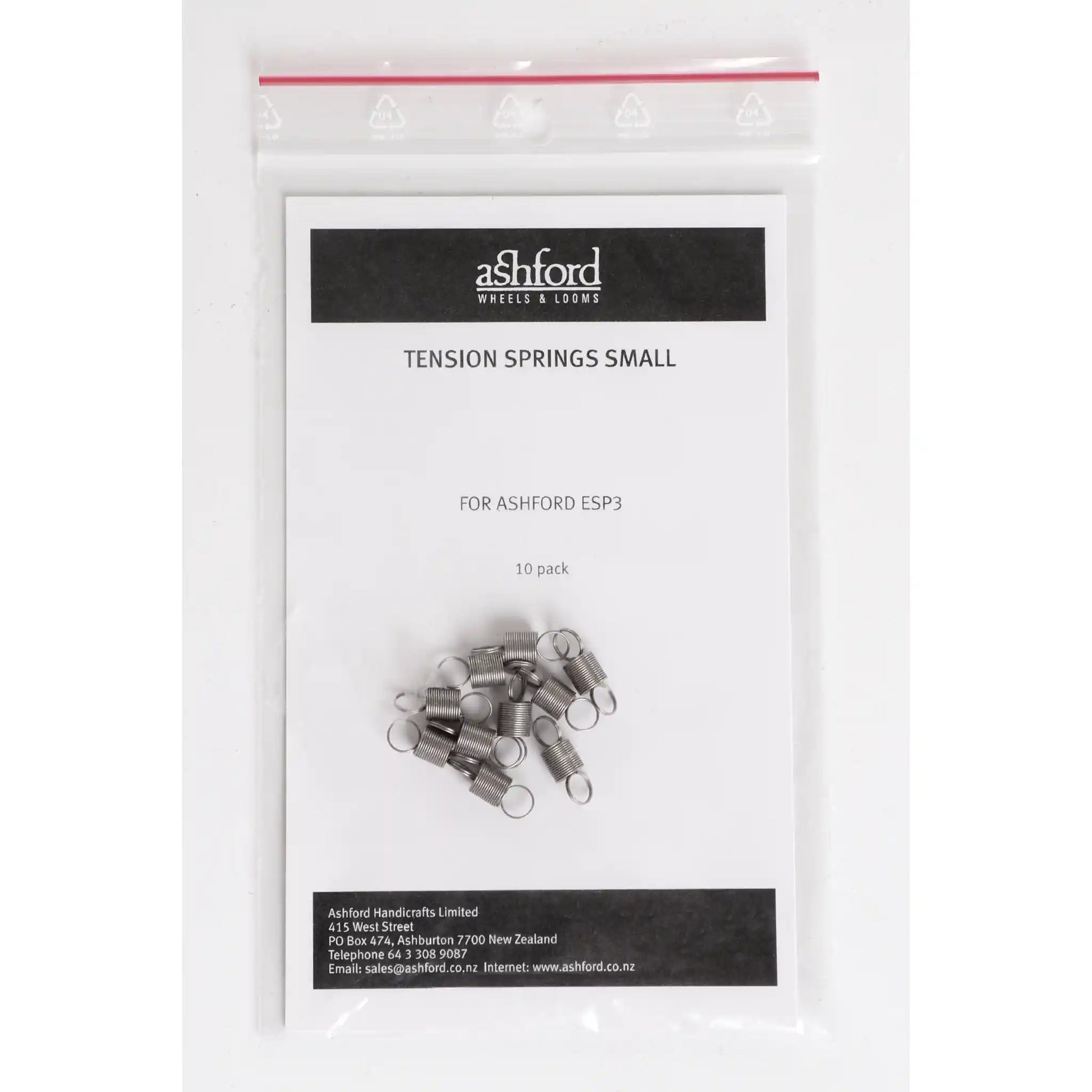Ashford E-Spinner 3 Tension Springs - 10 pack