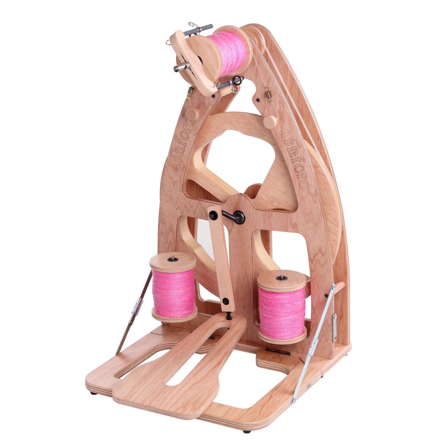 Ashford Joy 2 Spinning Wheel, single treadle, assembled and ready to spin