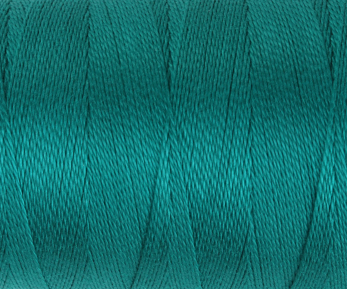 Ashford Mercerized Cotton Cones - 5/2 color Turquoise Green 066