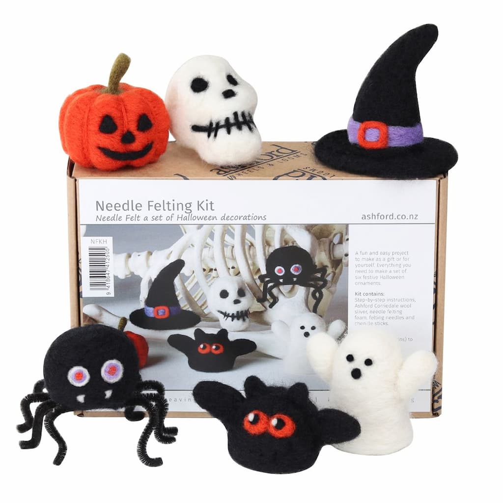 Ashford Needle Felting Kit - Halloween - Paradise Fibers