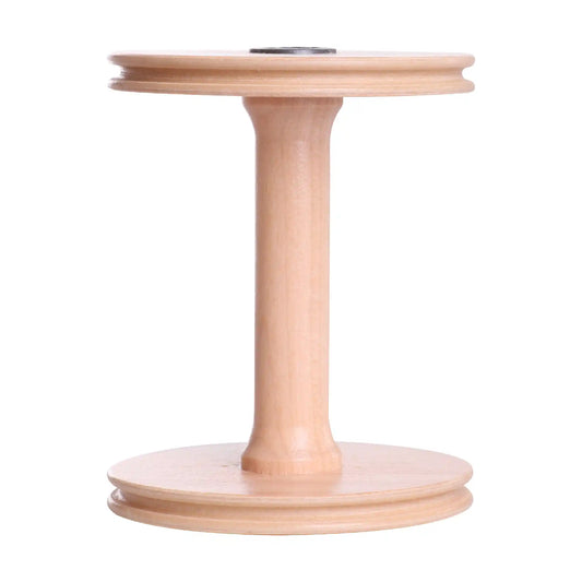 Ashford Sliding Hook Flyer Bobbin for single drive wheels, lacquered finish