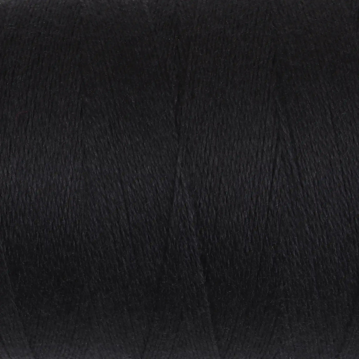 Ashford Unmercerized Cotton Cones - 5/2 color Jet Set Black 111
