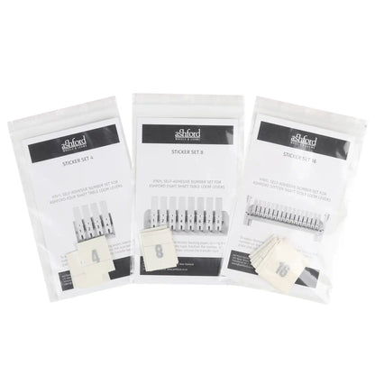 Ashford Weaving Lever Sticker Set