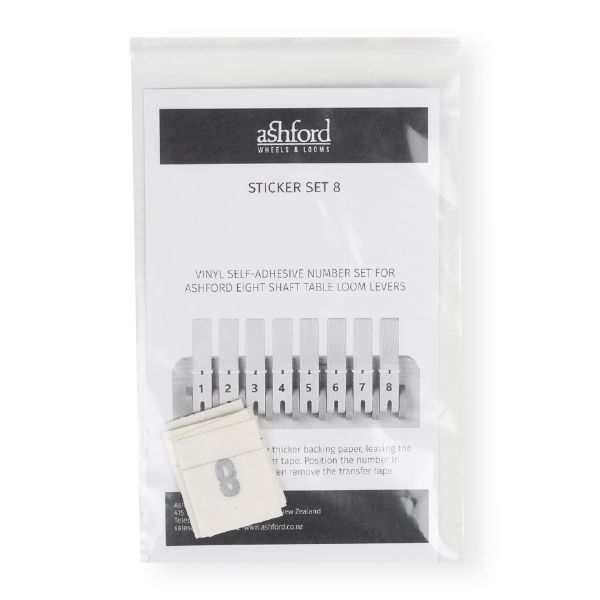 Ashford Weaving Lever Sticker Set - Paradise Fibers