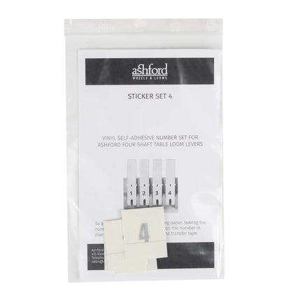 Ashford Weaving Lever Sticker Set, view 3
