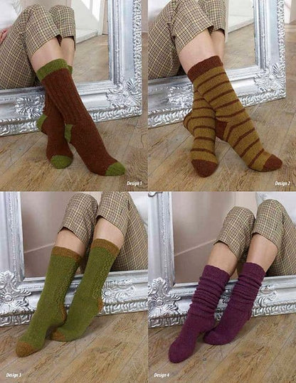 AUGUST Socks Pattern from Queensland Leaflet - Paradise Fibers