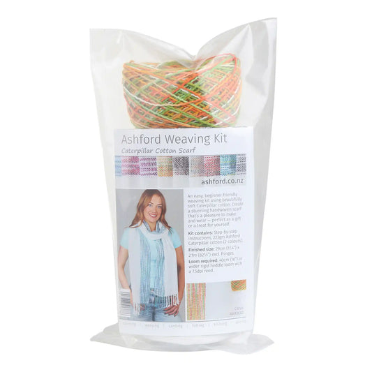 Ashford Caterpillar Cotton Weaving Kit - Citrus