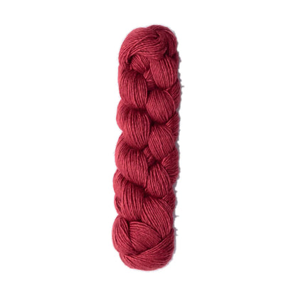 Blue Sky Fibers Metalico Yarn color 1630 Carnelian Red