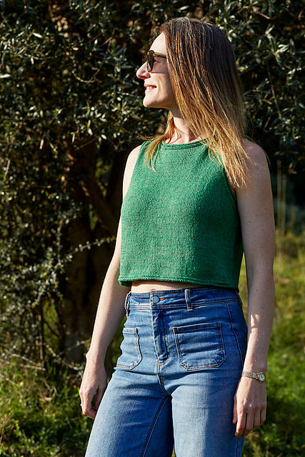 Breza Top Pattern by Nina Holubcova