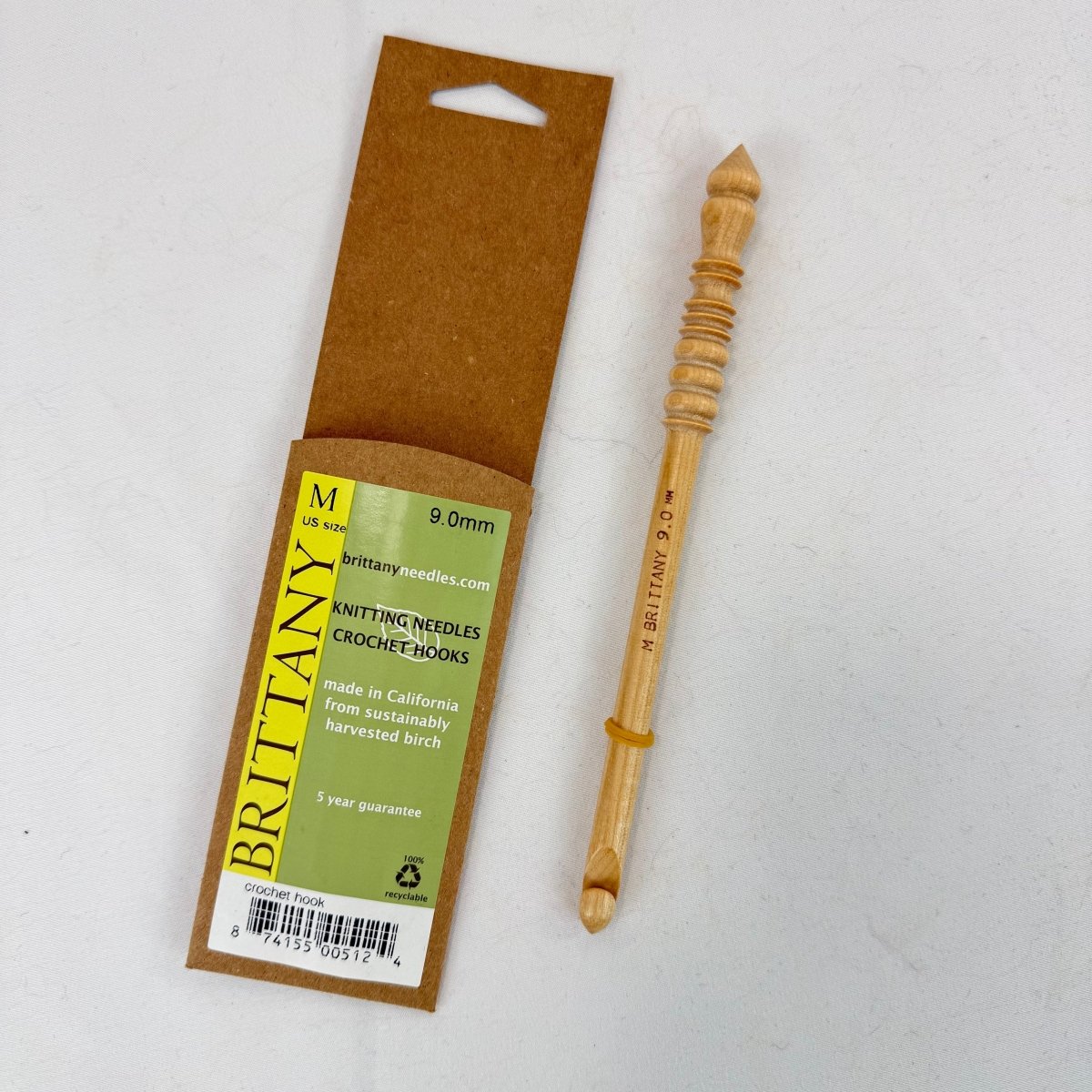 Brittany Birch Wooden Crochet Hooks - Paradise Fibers