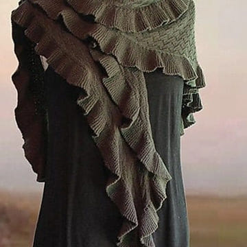 Cambridge Shawl Pattern by Sunday Knits - Paradise Fibers