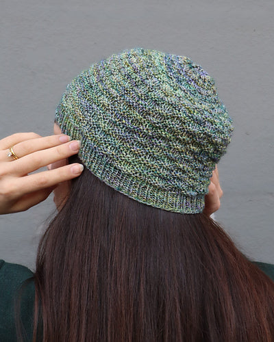 Camden Market Hat in Malabrigo Torzal, alternate view