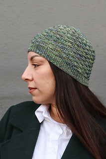 Camden Market Hat knit in Malabrigo Torzal
