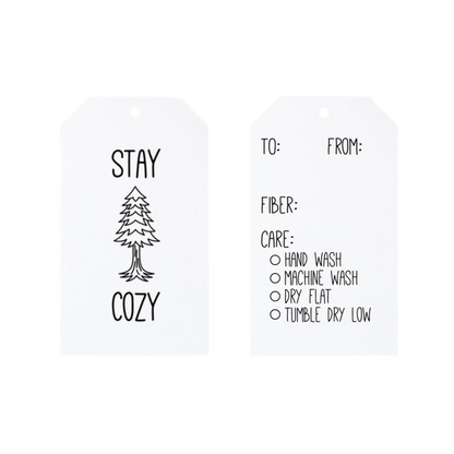 Camp Stitchwood | Gift Tags - Paradise Fibers