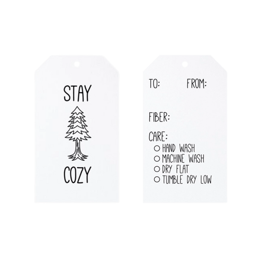 Camp Stitchwood | Gift Tags - Paradise Fibers