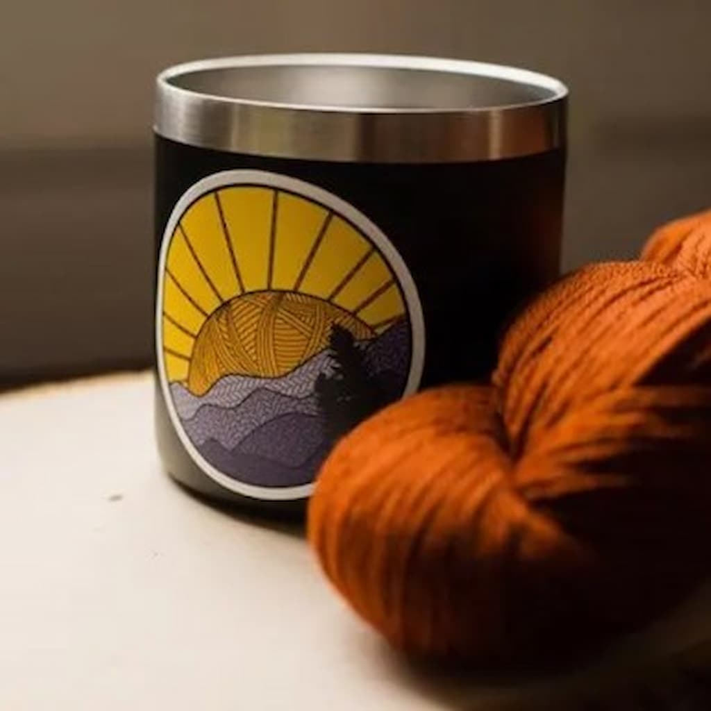 Camp Stitchwood | Shenandoah Knitional Park Knitting Sticker - Paradise Fibers