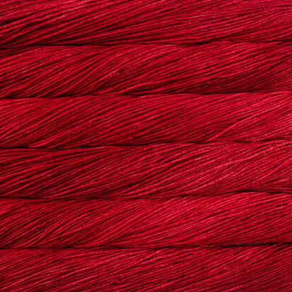 Malabrigo Caprino Sport Yarn color Ravelry Red 611