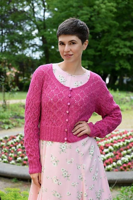 CARRY Cardigan Pattern from Queensland Leaflet - Paradise Fibers