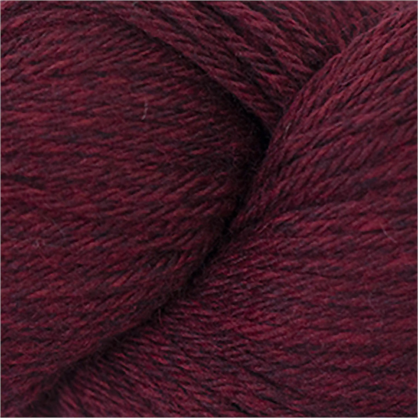 Cascade 220 Worsted Wool Yarn color 9489 Red Wine Heather