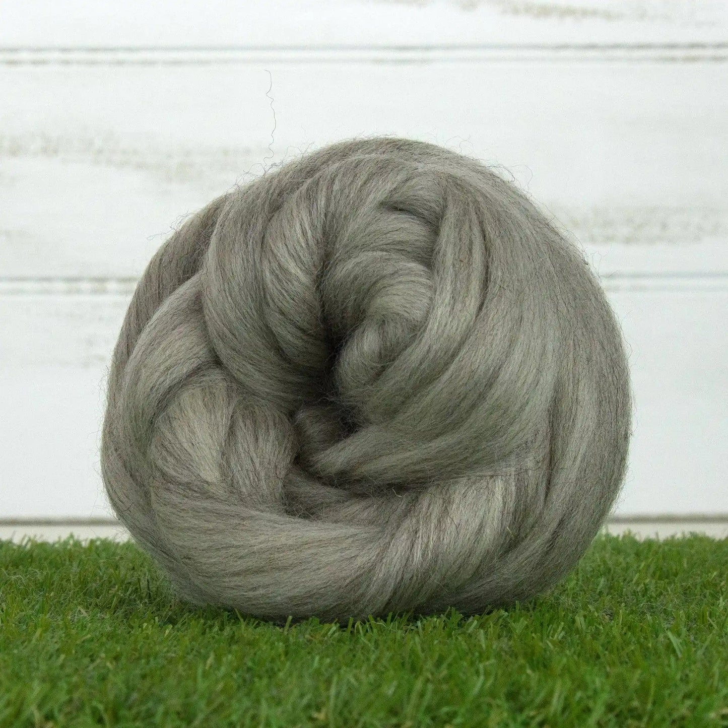 PF Carded Corriedale Five Days of Grey - Tornado