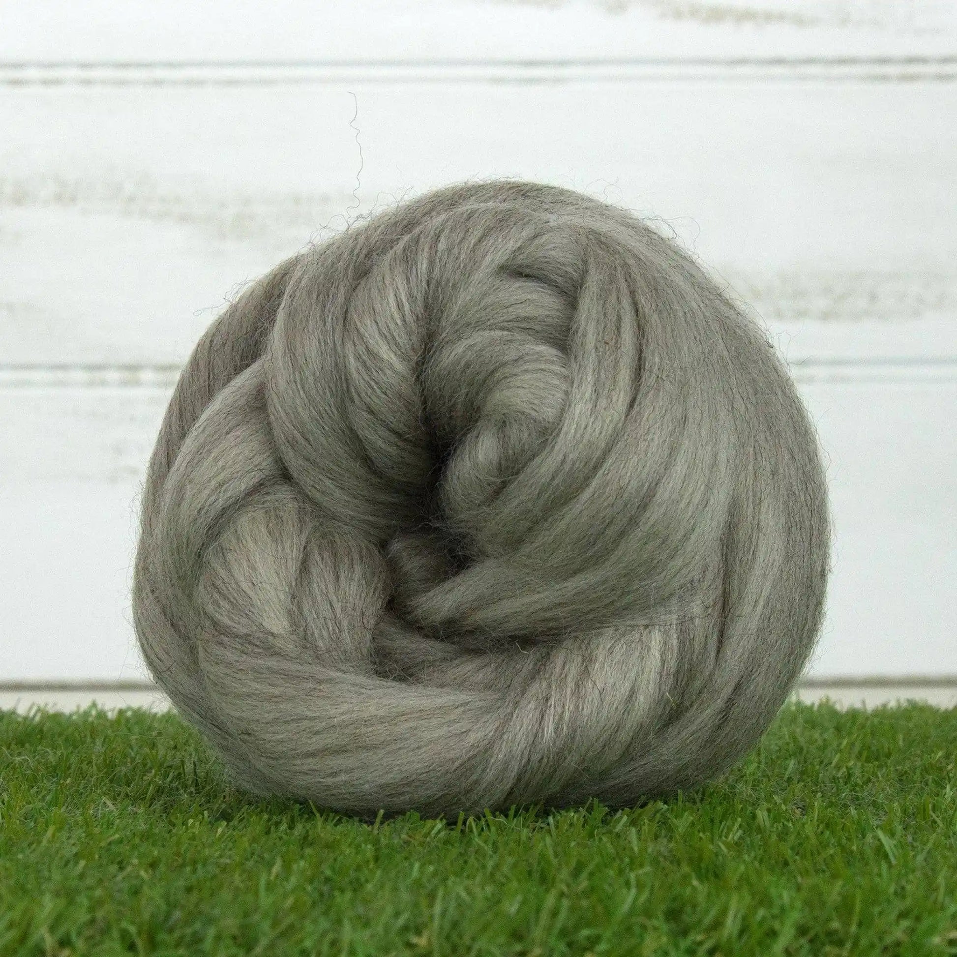 PF Carded Corriedale Five Days of Grey - Tornado