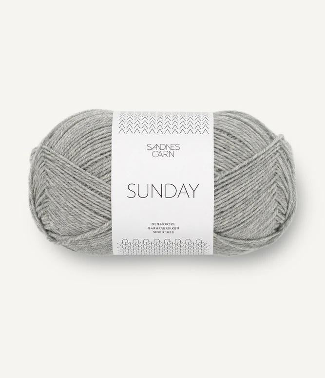 Sandnes Garn Sunday - 1042 Grey Melange