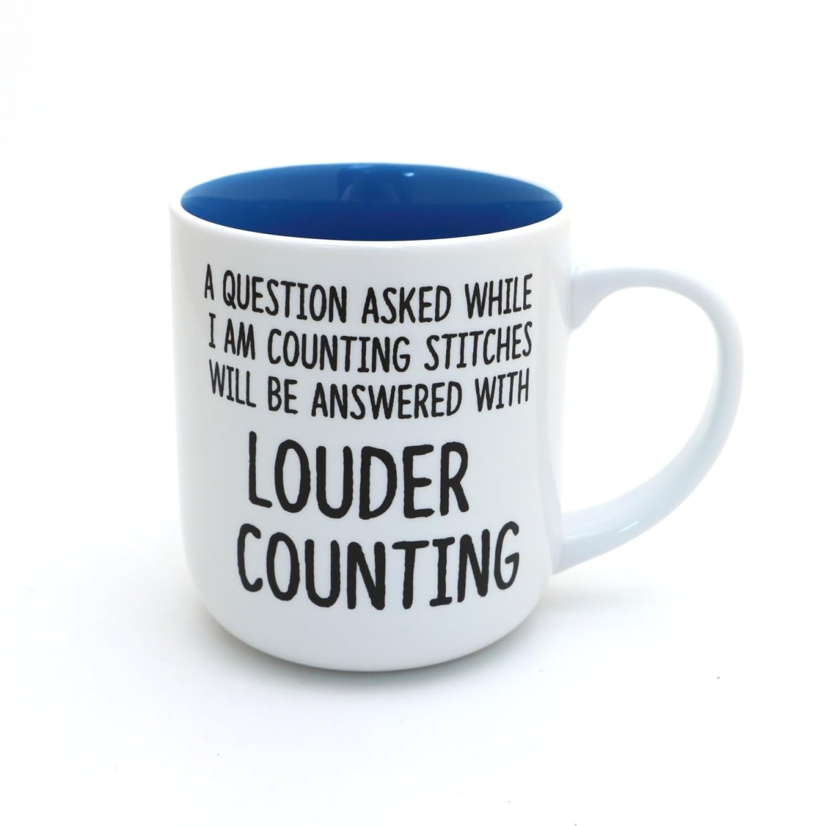 Ceramic Coffee Mug | Counting Stitches - Paradise Fibers
