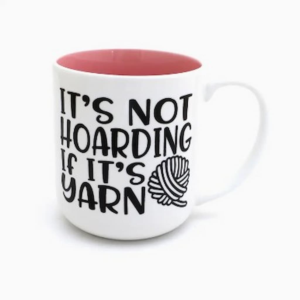 Ceramic Coffee Mug | It's Not Hoarding - Paradise Fibers