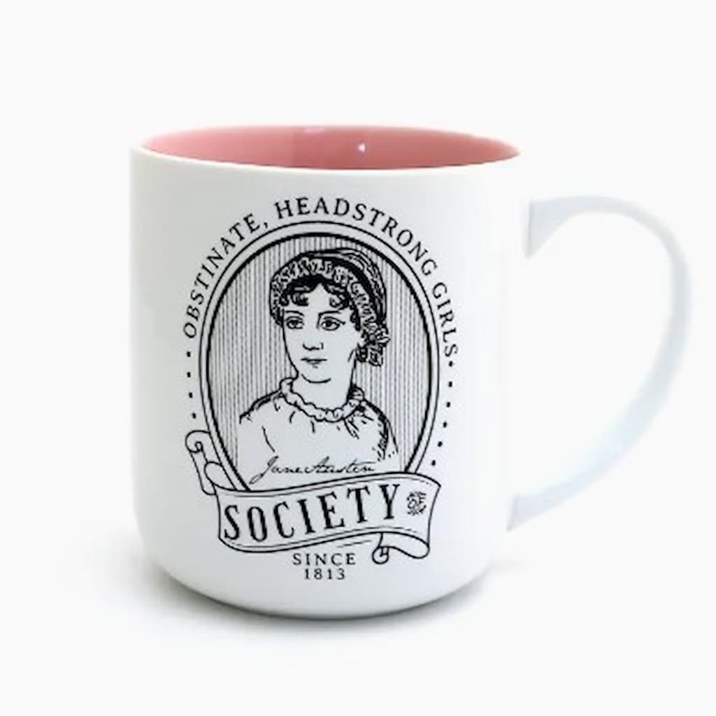 Ceramic Coffee Mug | Jane Austen - Paradise Fibers