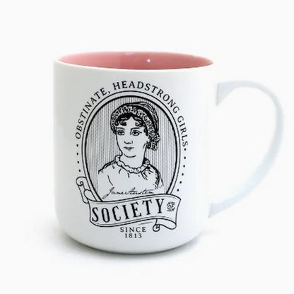 Ceramic Coffee Mug | Jane Austen - Paradise Fibers