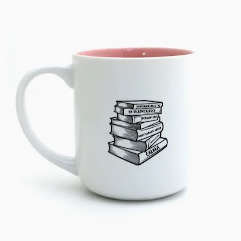 Ceramic Coffee Mug | Jane Austen - Paradise Fibers
