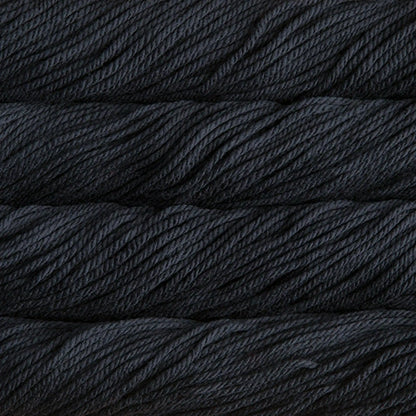 Malabrigo Chunky Bulky Yarn color 195 Black