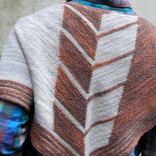Chevry Shawl Pattern by West Knits - Paradise Fibers
