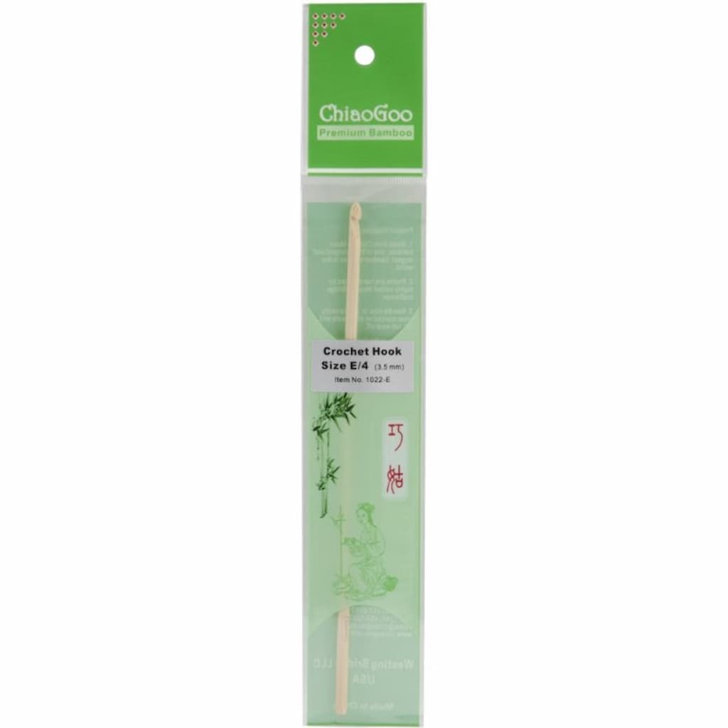 ChiaoGoo Bamboo Crochet Hooks - Paradise Fibers