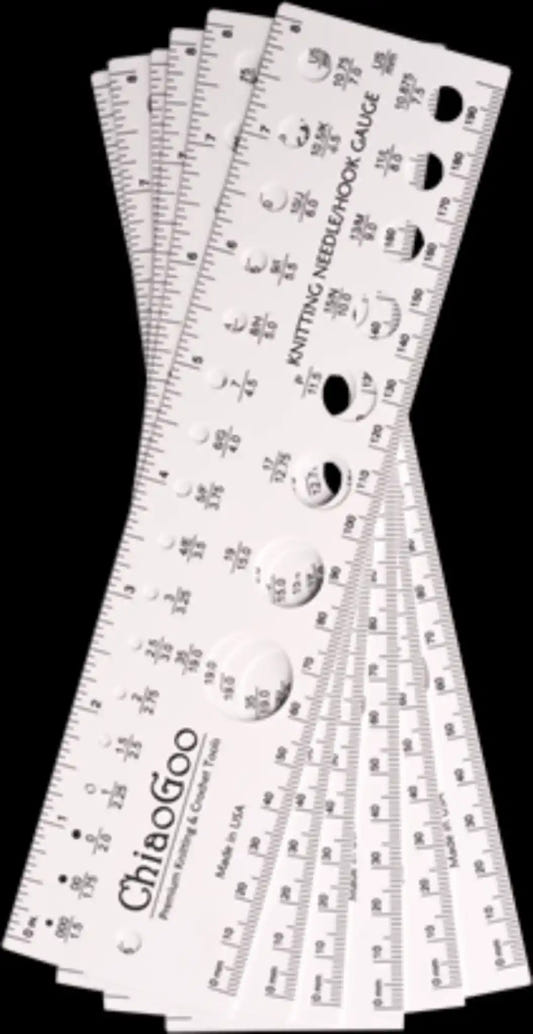 ChiaoGoo Needle Gauges, 8 Inch (20cm)