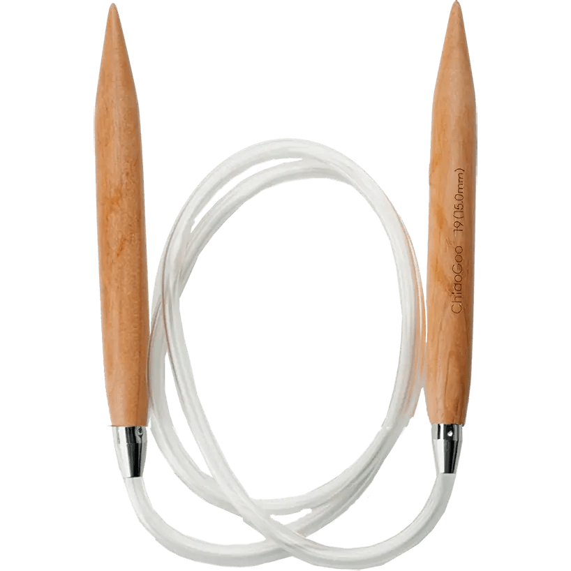 ChiaoGoo Oversized Wooden Circular Knitting Needles - Paradise Fibers