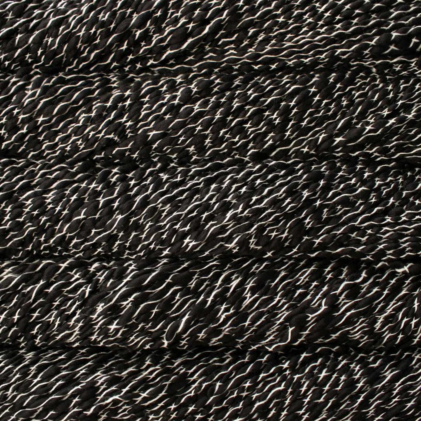 Malabrigo Caracol Super Bulky Yarn color 063 Natural - On Black