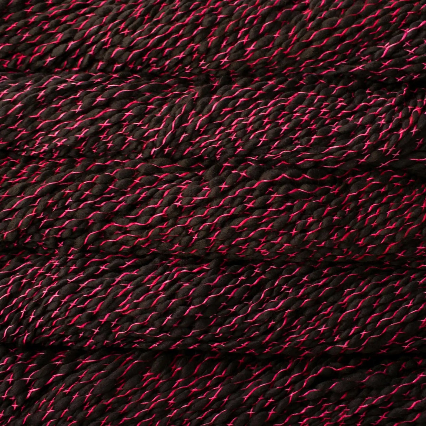 Malabrigo Caracol Super Bulky Yarn color 093 Fucsia - On Black
