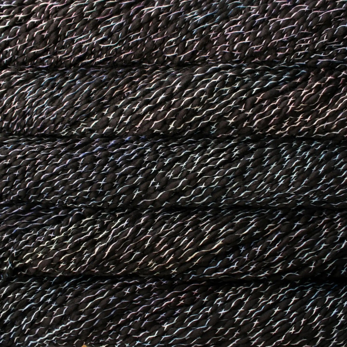 Malabrigo Caracol Super Bulky Yarn color 875 Arapey - On Black