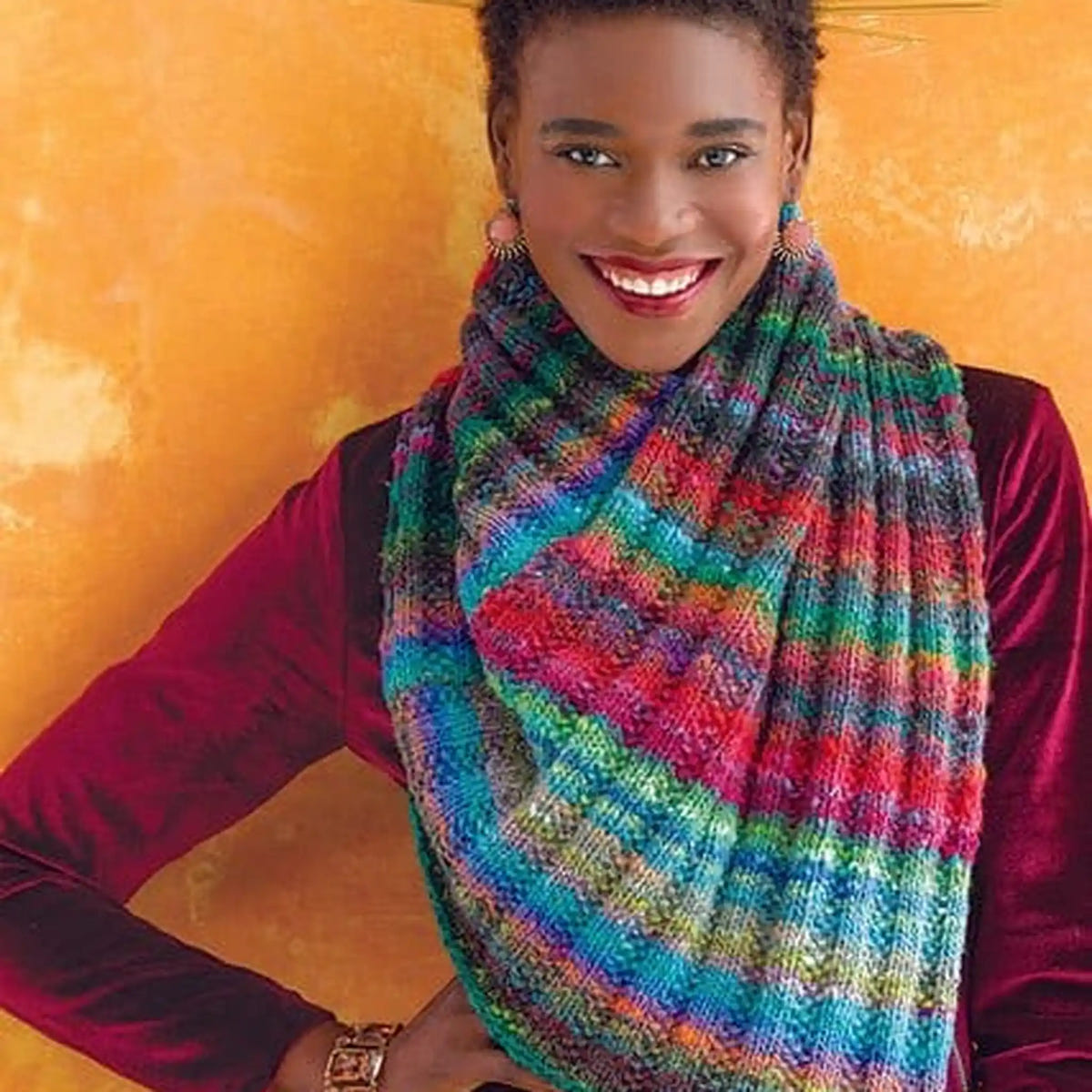 Cowl Pattern by Noro Leaflet - Paradise Fibers