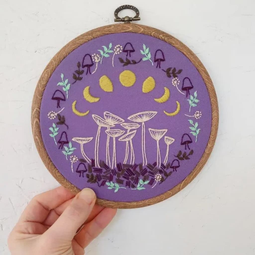 Cozyblue Fairy Ring Embroidery Kit - Paradise Fibers
