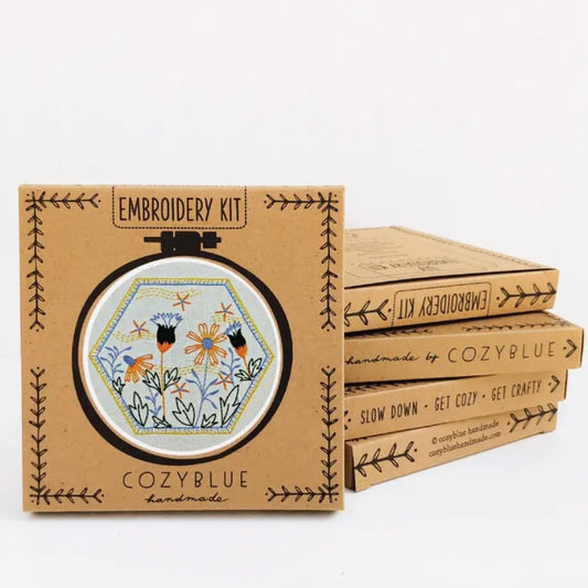 Cozyblue Summer Breeze Embroidery Kit - Paradise Fibers