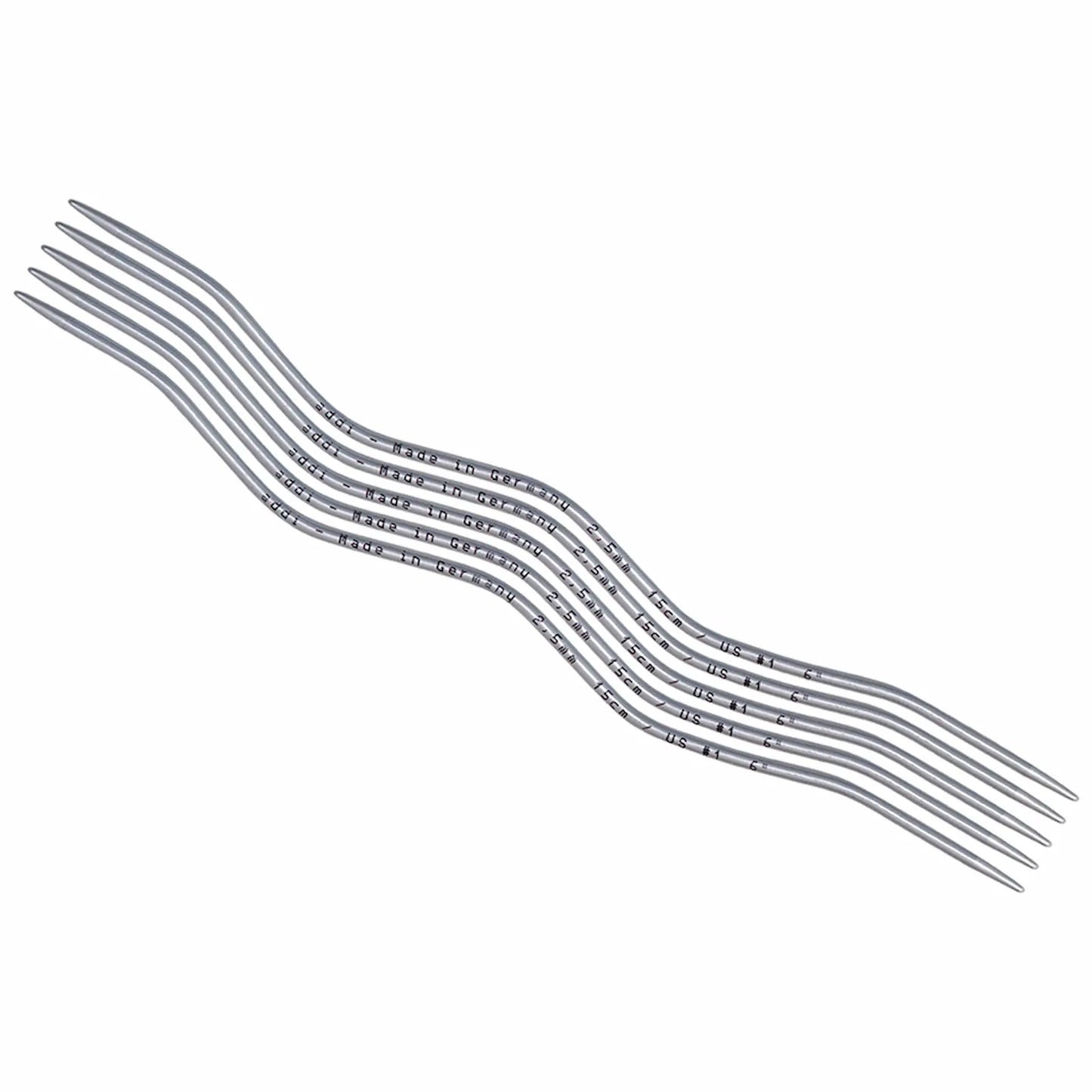 Addi CraSy Snake Wavy Double Point Knitting Needles