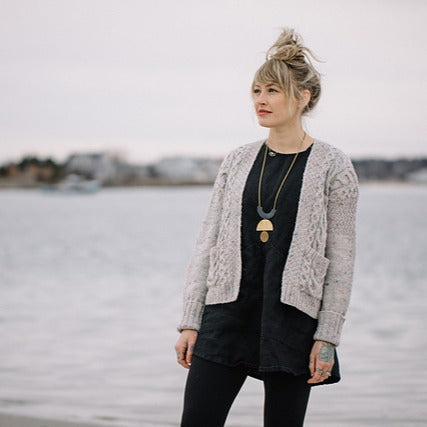 Winter's Beach Cardi by Drea Renee Knits