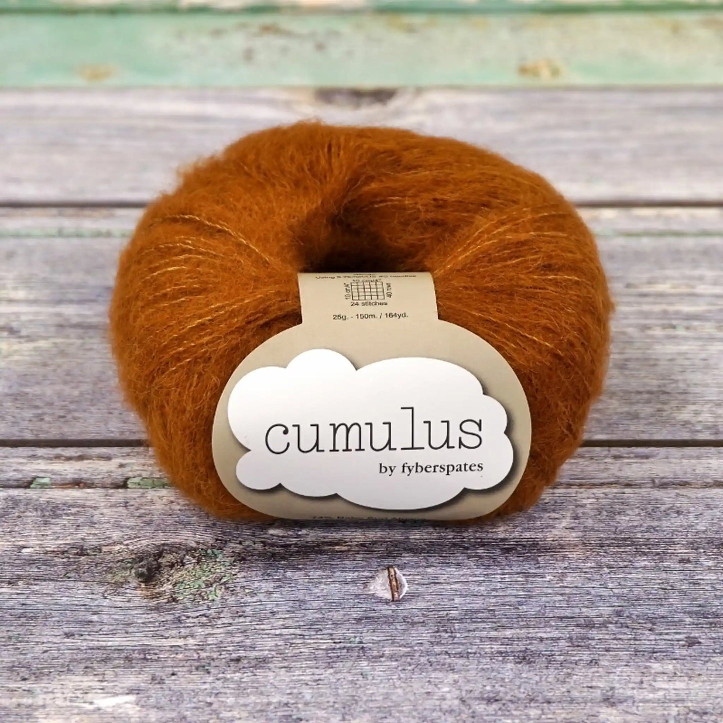 Fyberspates Cumulus Yarn color 902 Rust
