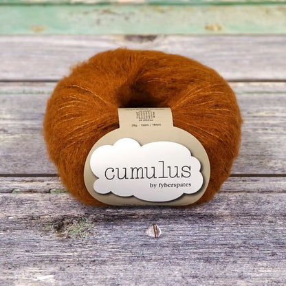 Fyberspates Cumulus Yarn color 902 Rust
