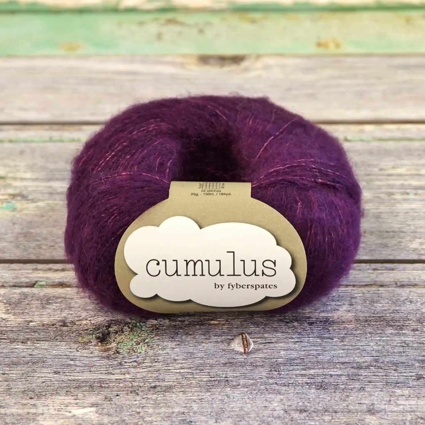 Fyberspates Cumulus Yarn color 922 Aubergine
