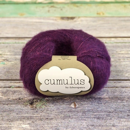 Fyberspates Cumulus Yarn color 922 Aubergine